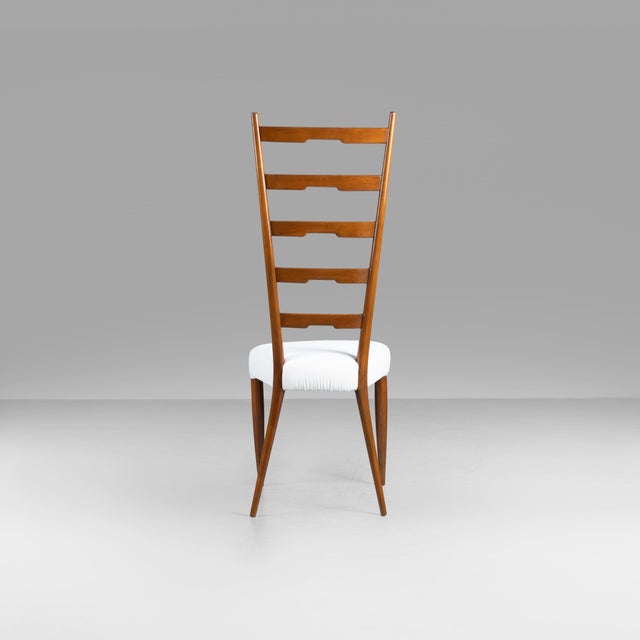 1940s Vintage Chairs from Gio Ponti, 1940s, Set of 4 For Sale - Image 5 of 13