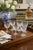 Elevate your bar or tablescape with this Vintage Barware set of six diamond‑cut glass goblets, perfect for serving...