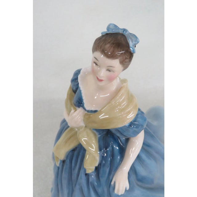Royal Doulton Adrienne Hn2304 Bone China Porcelain Figurine For Sale - Image 9 of 13