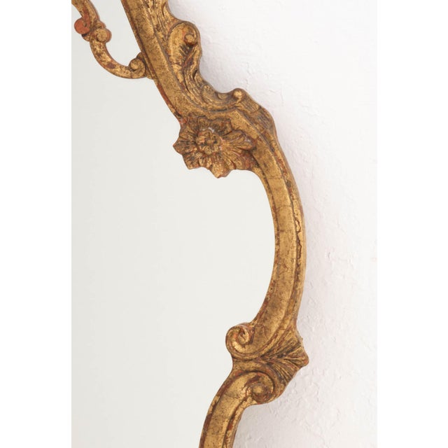 Baroque Baroque Style Giltwood Framed Mirror For Sale - Image 3 of 8