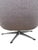 Modern Mid-Century Style High-Back Swivel Wing Lounge Chair For Sale - Image 18 of 18