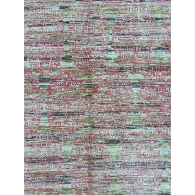 Transitional Khotan , 8'1" X 9'6" For Sale - Image 3 of 5