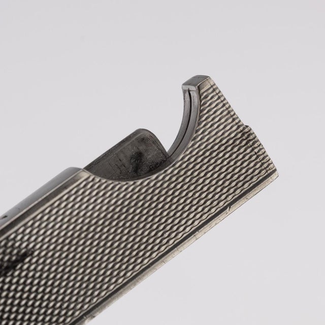 Vintage English Silver Travel Cigar Cutter from Dunhill, 1953 For Sale - Image 9 of 13