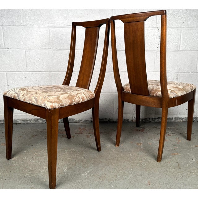 Mid-Century Modern Set of 6 Mid-Century Dining Chairs For Sale - Image 3 of 11