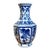 Vintage Chinese Blue and White Ceramic Vase For Sale
