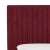 Not Yet Made - Made To Order Margaux Headboard in Berry Classic Velvet, Full For Sale - Image 5 of 6