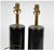 Visual Comfort Pair Marble Column Lamps For Sale - Image 4 of 6
