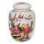 Vintage Famille Rose Porcelain Tea Jar With Lid – Phoenix & Peony Motif, "Wan Yu" Mark For Sale