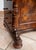 Antique Victorian Burl Walnut Writing Desk with Maple Inlay, England, 1800s For Sale - Image 10 of 11