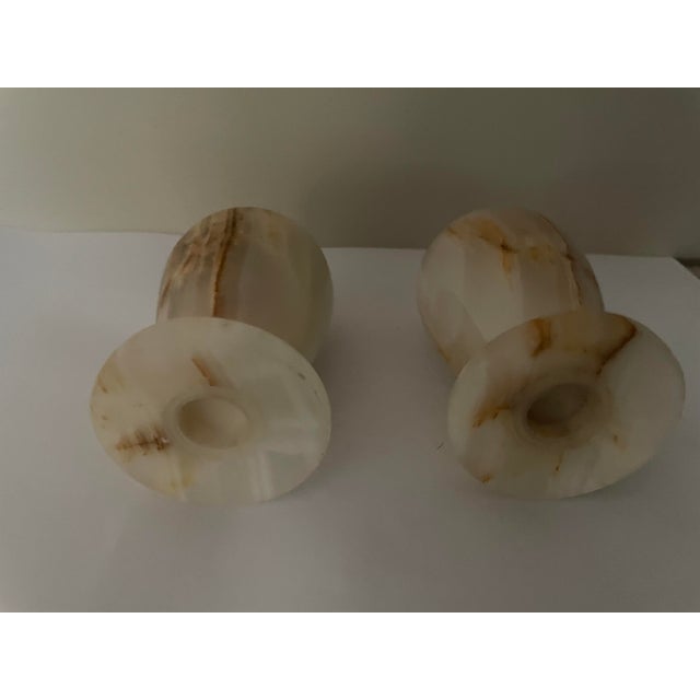Onyx Salt and Pepper Shakers, 1970s, Set of 2 For Sale - Image 3 of 7
