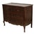 Antique bombé chest of drawers made of solid oak and bronze handles, circa 1880, France. Beautiful and high-quality chest...