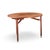 Jens Risom Jens Risom Mid Century Round Walnut Dining Table For Sale - Image 4 of 7