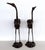 Metal Large Burnished Brass Heron Sculptures, Italy, 1970, Set of 2 For Sale - Image 7 of 18