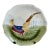 19th Century French Majolica Pheasant Plate Signed Choisy Le Roi For Sale