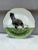 19th Century Majolica Hen and Chicks Plate Choisy Le Roi For Sale - Image 4 of 6