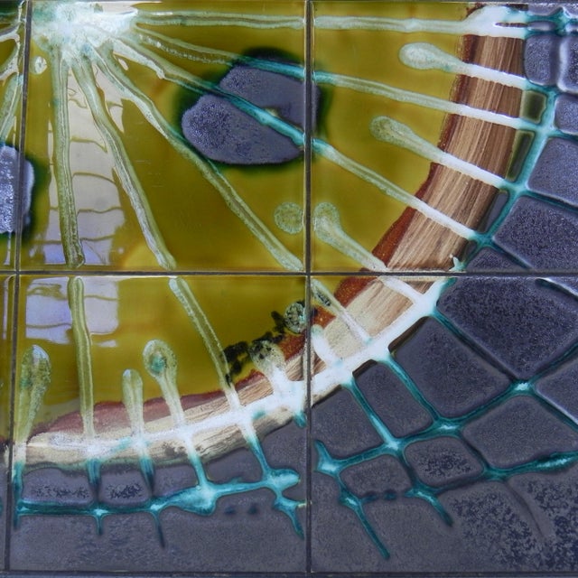 Tile Table with Chrome Frame and Tiles from Belarti, 1970s For Sale - Image 15 of 18