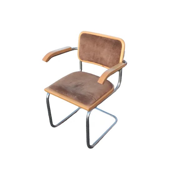 1980s 1980s Vintage Marcel Breuer Cesca Dining Chairs - Set of 3 For Sale - Image 5 of 9