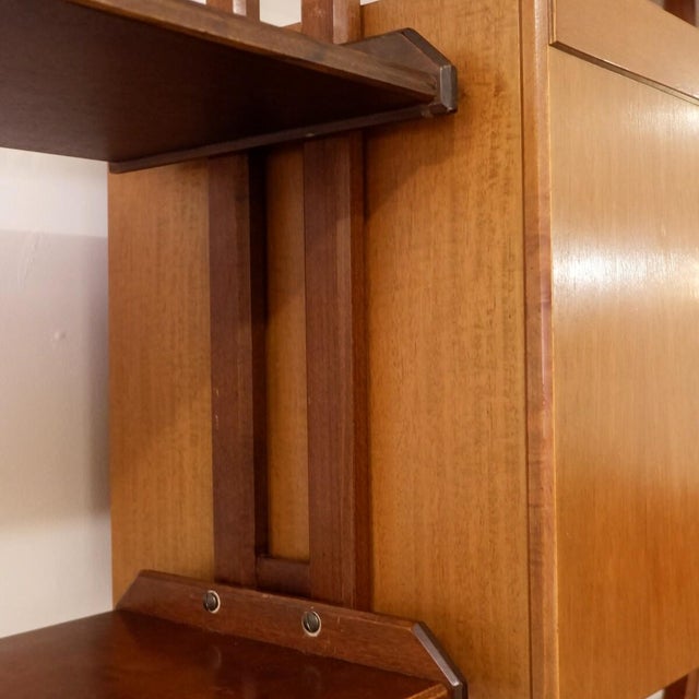 Mid-Century Modern Italian Wall Unit, 1960s For Sale - Image 9 of 18