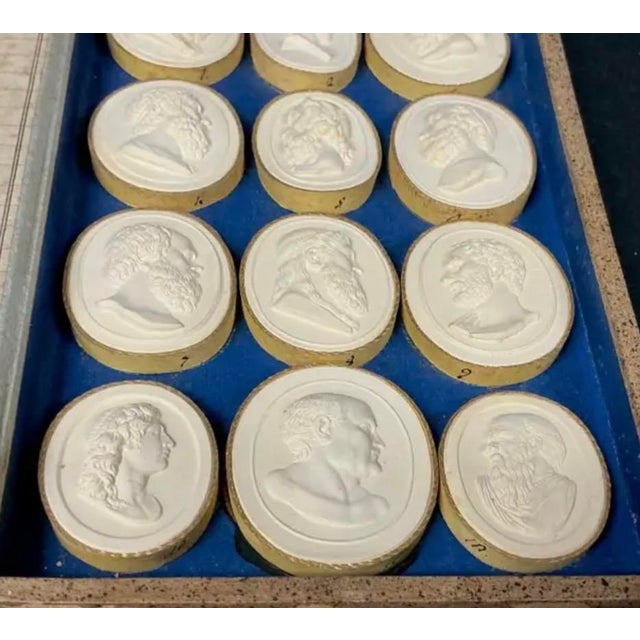 Early 19th Century Grand Tour Book of Plaster Intaglios by Bartolomeo Paoletti For Sale - Image 5 of 15