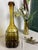 Magnificent glass bottle encased in wrought iron. Italian production from the 1930s (probably Murano). Beautifully...