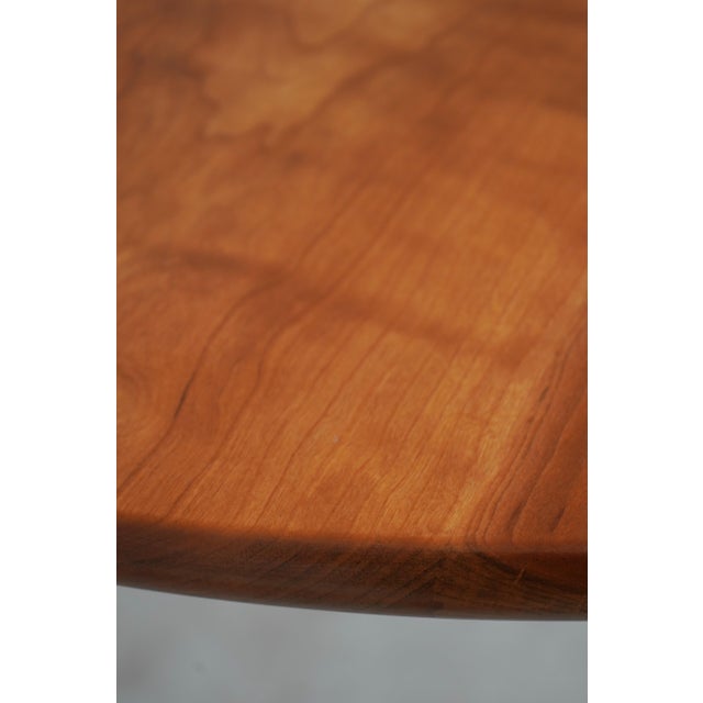 Wood Stickley Cherry Valley Round Dining Room Table For Sale - Image 7 of 18