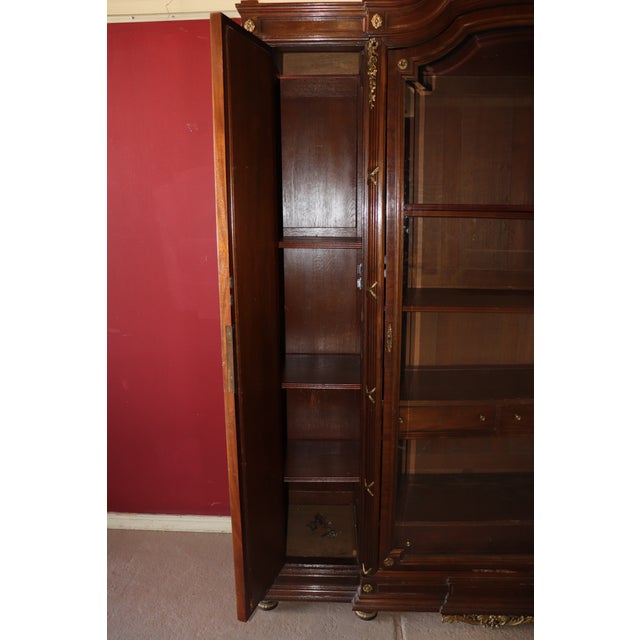 Attributed to Francoise Linke Locks Signed Divivier Paris Louis XVI Armoire For Sale - Image 12 of 18