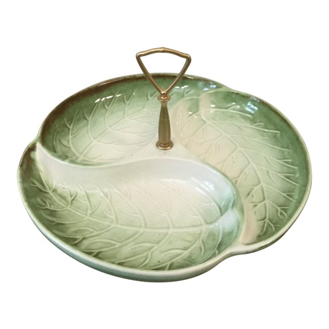 Vintage Haeger Porcelain Serveware Tray For Sale