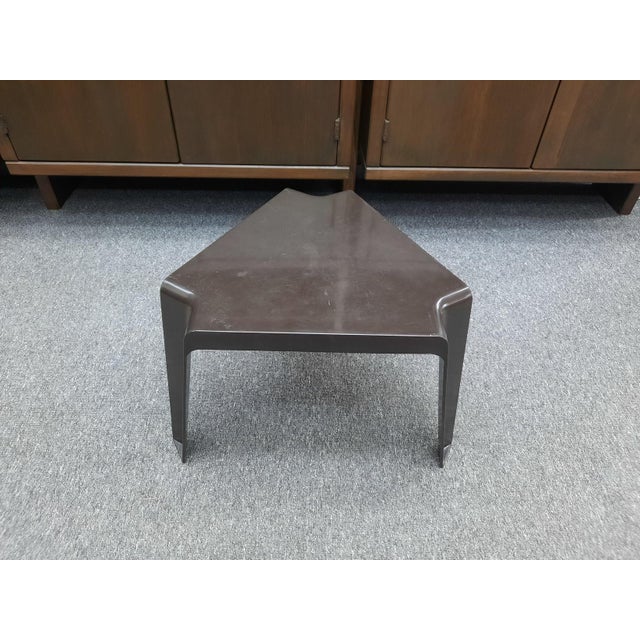 A nice side table from Bofinger. It was designed in 1973 by the architect Helmut Bätzner. In good, authentic original...