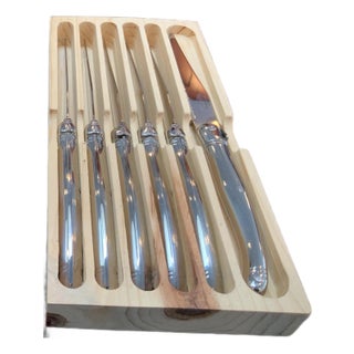 Set of 6 Barenthal Steak Knives (Stainless Steel) For Sale