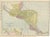 Antique Map of Central America with Proposed Nicaragua Canal, 1899 For Sale - Image 12 of 12