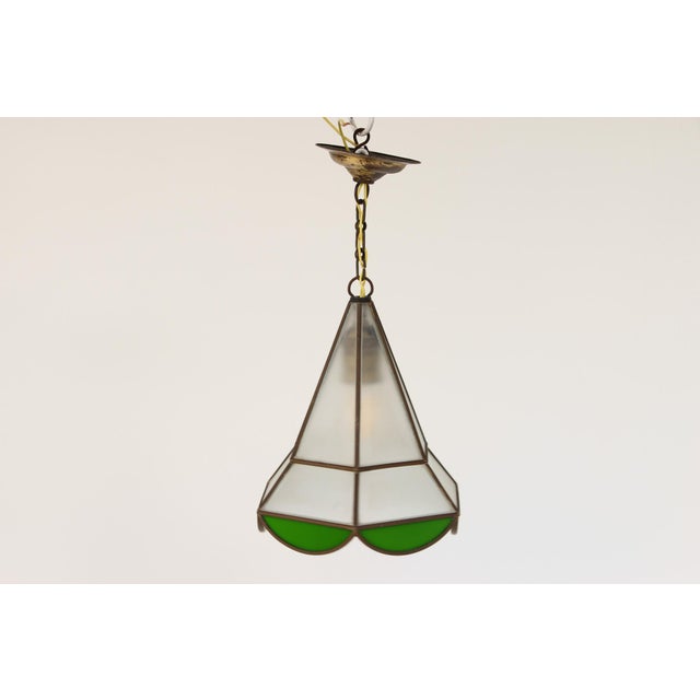 Metal Art Deco Pendant Lamp, Germany, 1910s For Sale - Image 7 of 18