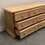 Oak and Faux Rattan-Front Chest of Drawers by Maugrion for Roche Bobois For Sale - Image 9 of 14