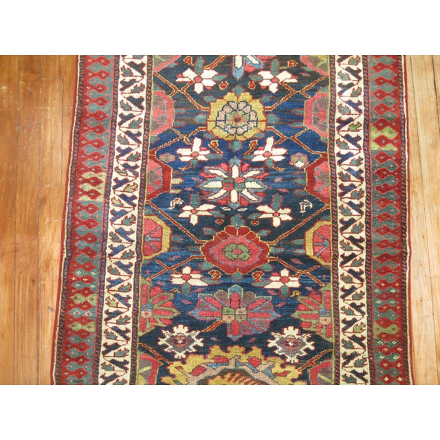 Varamin Northwest Antique Persian Runner For Sale - Image 12 of 18