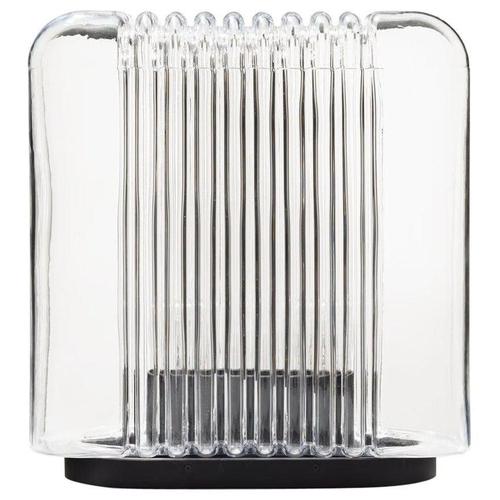 Lari Aluminum and Glass Table Lamp by Angelo Mangiarotti for Karakter For Sale - Image 6 of 6