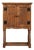 Danish Brutalist Oak Cabinet, 1960s For Sale
