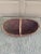 Wood Early 20th Century American Splint Oak Gathering Basket For Sale - Image 7 of 12