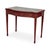 Sheraton Revival Serpentine Front Mahogany Console Table For Sale - Image 10 of 10