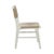 Worlds Away Matthew Izzo Home Monroe Rattan Wrapped White Wood Dining Chair For Sale - Image 4 of 8