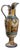 Large Majolica Amphora from Deruta Manufacture For Sale