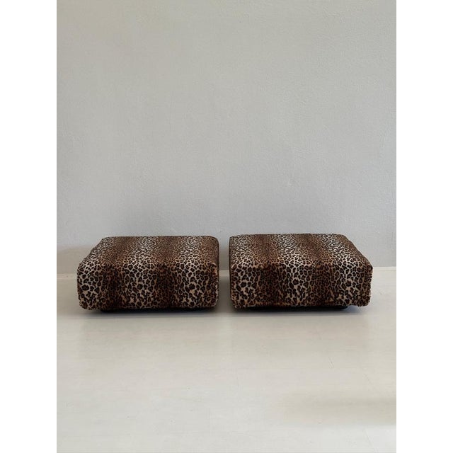 Large Ottomans from Arflex, Italy, 1970s, Set of 2 For Sale - Image 14 of 18