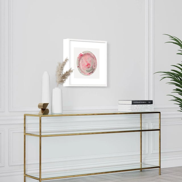 Abstract Circle Palette #1 Abstract Painting For Sale - Image 3 of 5