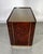 Dry Bar in Walnut Root and Brass with Mirrored Top, Italy, 1970 For Sale - Image 4 of 18