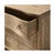 Rustic Modern Three-Drawer Bedside Chest For Sale - Image 4 of 9