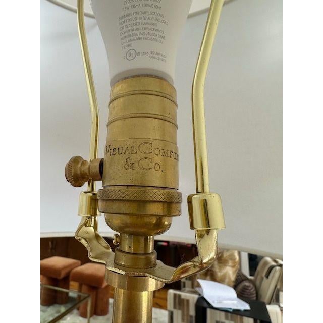 Versa Alabaster Lamp by Visual Comfort For Sale In Richmond - Image 6 of 7