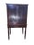 Early 1900s Dutch Rosewood Bonheur Du Jour Writing Desk and Mirrored Cabinet For Sale In Atlanta - Image 6 of 7