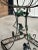 Black Pair of Antique French Wrought Iron Garden Urn Planters With Grapevine Motif For Sale - Image 8 of 12