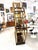 Metal Custom Macassar Ebony and Brass Demi Lune Room Divider For Sale - Image 7 of 18