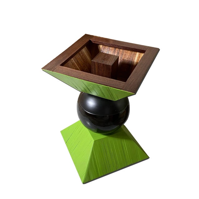 PIRAMIDE Magazine Rack by Pietro Meccani for Meccani Design For Sale - Image 9 of 9