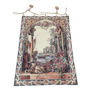 Arazzo Hanging Tapestry With Golden Rope Coils, Set