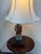 Vintage Chinese Famille Rose Porcelain Court Figure Table Lamp For Sale - Image 9 of 12